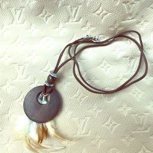 Boho feather 🍂necklace🍂